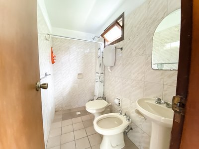 Cabaña Pequeña vista interior baño