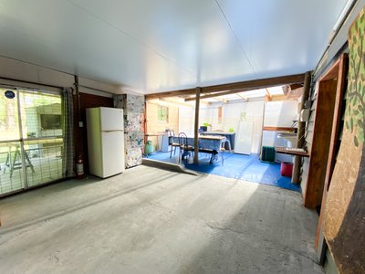 Cabaña XL vista interior cocina