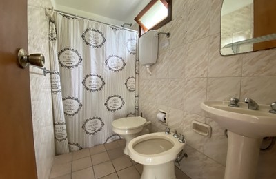 Cabaña Pequeña vista interior baño